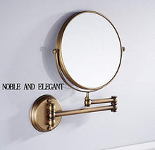 SYue Specchio per Il Trucco, Retro Specchio da 8 Pollici Pieghevole telescopico Specchio di Bellezza Specchio da Bagno a Parete specchi da Tavolo bifacciali