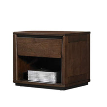 Comodino Stile Cinese Comodino Locker Noce Mobili Camera da Letto in Legno Massiccio Comodino può Essere posizionato sullo Studio, Camera da Let (Colore : Marrone, Dimensione : 45x43x46.8cm)