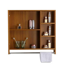 Wubing Specchio armadietto Bagno Specchio armadietto 60-90cm Spazio Armadio Specchio in Alluminio a Muro Bagno Specchio Bagno con mensola WC a Muro (Color : C, Size : 60 * 13 * 70CM)
