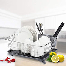 LYM &ripiano di stoccaggio Scaffale da Cucina, Scaffale for Piatti in Acciaio Inossidabile Scolapiatti Piatti Stoviglie Stoviglie Contenitore for stoviglie Scaffale di Finitura