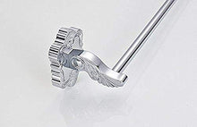 PYROJEWEL Mensole Bagno Bar Monte Bar Rack Appendiabiti a Parete Singola cremagliera di Rame Semplice Forato 61 Centimetri mensola da Bagno