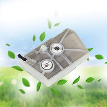 Rockyin Filtro Aria Adatta for Stihl 028 028AV Q W Super WB WoodBoss 11.181.201,6 Mila Sostituzione (Bianco)