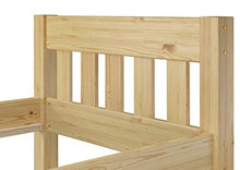 Erst-Holz Robusto Letto Classico in Pino massello Laccato per Materasso 90x200 con doghe rigide 60.38-09