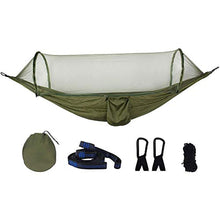 ASDFGHJKL Amaca in Cotone da Esterno Tela LettoCamping Hammock 210T Nylon Hammock Ourdoor Camping Viaggio Appeso Lettino con Zanzare Zanzariera