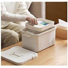 Xu Yuan Jia-Shop Scatola per Medicinali Multistrato Medicina Box, Grande capacità First Aid Kit, l'articolo Storage Box, Accessori for la casa di Emergenza, Valigia, Bianco Contenitore per Medicinali