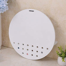 N/Z Arredamento per la casa Specchio per Bagno a Parete Nordico con Specchio per Trucco a Parete con Gancio per mensola