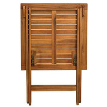 vidaXL Legno Massello di Acacia Set da Bistrò con Cuscini 7 pz Tavolo e Sedie