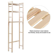 Zoternen scaffale Mobile Scaffale Bagno e WC, 3 scaffale Mobile portaoggetti per Bagno, Scaffale salvaspazio, Mensole Organizer Mobile per lavatrice per Bagno e WC