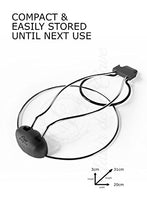 Scola Decanter per Vino Ultra-compatta 2 in 1 – Essiccatore Nero Pieghevole con Protezione Antiscivolo e Antigraffio & Supporto per Stoccaggio Rapido e Sicuro della tua Caraffa di Cristallo