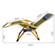 HaoLi Multifunzionale Portatile Pieghevole Lettino Prendisole Casa Nap Chair Reclinabile Reclinabile Ufficio Pausa Pranzo Famiglia Tempo Libero Picnic all'aperto