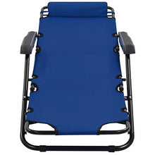 Festnight 2 pz Sedie a Sdraio Pieghevole da Giardino per Esterno con Poggiapiedi Blu/Nero/Rosso/Grigio/Marrone,Lettini Prendisole Pieghevoli Esterno con Poggiapiedi