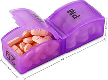 Organizer mensile per pillole, 32 scomparti per i 31 giorni del mese suddivisi per mattina e sera, per inserire le pillole per ciascun giorno, per vitamine, medicinali e farmaci