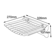 Seggiolino da Doccia Panca Bagno in Legno Massello Sgabello Pieghevole in Acciaio Inox Sedia da Bagno Home Corridoio a Parete Corrimano Banco Scarpetta Max. 160kg