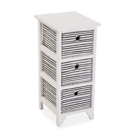 Cassettiera 3 cestini Black Line marca Versa