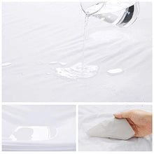 Yoofoss Coprimaterasso Impermeabile Singolo 90x190/200cm Proteggi Materasso Traspirante 100% Tencel Antiacari e Antibatterico