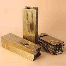 Garneck Sacchetti da 6 Pezzi per Bottiglie di Vino liquori liquori Sacchetti Regalo Champagne con Manici Moda Sacchetti Regalo Vino sicuri sicuri per Il Compleanno