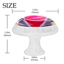 Amore arcobaleno 4 PCS Pomelli per Porta, Pomolo per Mobile, Pomelli per Mobili con Viti, Maniglia per Armadietto, Pomelli per Porta, Pomelli per Cassetti per Porta, Armadio, Cassetto e Credenza