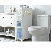 Armadietto impermeabile multi-strato di stoccaggio armadietto bagno finitura combinata armadio armadio armadio di varie dimensioni ordinato (dimensioni: 22 x 45 x 63 cm), 22 x 45 x 96 cm