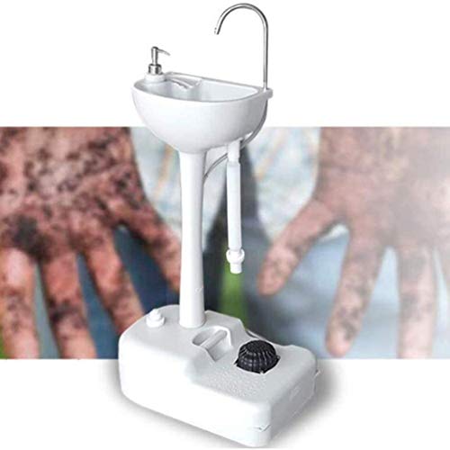 Alivisa Portatile Zona Lavaggio mobili lavabo Indipendente Lavaggio delle Mani per Eventi all'aperto sciopero Camping Incontri