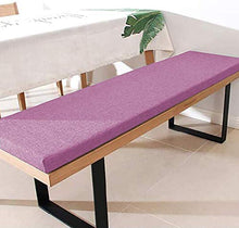Cuscino per panca da esterno, imbottitura in schiuma, 150 x 35 cm, comodo e resistente, imbottitura di ricambio per panca da giardino o altalena, 2 3 4 posti