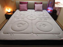 SARDAMATERASSI Materasso Memory Matrimoniale Nuvola 160x190 Altezza 24 cm, Fodera in Silver Care antiacaro Antibatterico e Antistatico Ortopedico a portanza differenziata