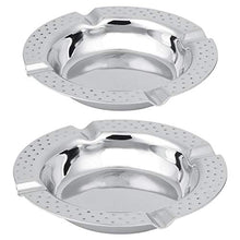 Tarente Creativo Ispessito Resistente in Acciaio Inox Posacenere Home Office Bar Club