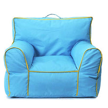 Divano Sofa Lazy Couch Tatami Bean Bag Kindergarten Mobili per Bambini per Soggiorno e Ufficio (Color : Blue, Size : 73 * 63 * 57CM)