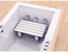 Sgabello da doccia Bagno sgabello leggero Bagno Vasca da bagno antiscivolo sicurezza Vasca da bagno Sgabello Vasca da bagno consiglio White Board Bath Bench Exquisite scarpe Banco anticaduta Sgabello