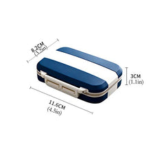 Pillola portatile della scatola della Comodo pillola Travel Organizer domestica Medicina scatola portatile reimballaggio Una settimana di grande capienza Carry 7 Giorni Sealed Medicina Storage Box Box