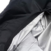 Cuscino per mobili Custodia 210D Resistente all'Acqua Giardino Patio Esterno Cuscino Borsa di stoccaggio con Cerniera Custodia per Il Trasporto Borsa,Nero (L: 173 * 76 * 51cm)