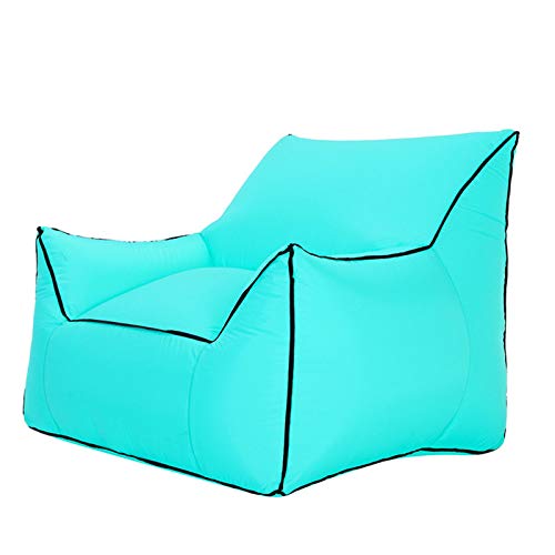 Wsaman Gonfiabile Lounger Poltrona a Sacco Adulti Borsa, Portatile Poltrona A Sacco Outdoor Divano con Materiale in Nylon per Bambini Adulti,4,M