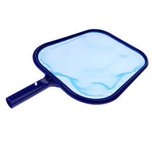 Rete Skimmer Foglia Piscina Rastrello Maglia Pesce Fontana Vasca Calda PVC Blu