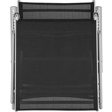 TecTake 800713 Lettino Prendisole, Schienale Regolabile, Resistente alle Intemperie, Alluminio, Mobile Giardino Campeggio - Disponibile in Diversi Colori (Grigio Argento | No. 403259)