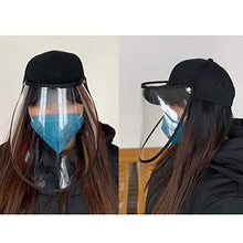 Garneck Berretto da Baseball Protettivo Antispruzzo per Cappello Protettivo di Sicurezza per Uso Domestico O Esterno