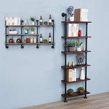 MoDi Wine Rack Retro Vento Industriale Tubo di Acqua A Parete Vino Rack