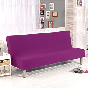 OKJK Copridivano Senza Braccioli, Elastico Impermeabile, Copri Divano Letto Senza Braccioli, Copridivani Ribaltabile Senza Braccioli, per Hotel di Casa (Color 18,L 170-210cm)