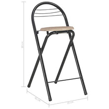 Tidyard Set di Tavolo,Set di Tavolo da Bar con 2 Sgabelli da Bar, Set di Sedie da Pranzo con Tavolino, per Cucina, Soggiorno, Stanza da Festa, in Stile Industriale