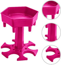 KWY Dispenser di Vetro e Dispenser di Colpi di Supporto-6 Modi Dispenser di Shot da Bar Distributore di Cocktail Party Drink Games Dispenser di Vino Decorazioni Natalizie Forniture Grigio
