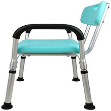 Sgabello da bagno Doccia / vasca da bagno Sgabelli lega di alluminio doccia Sedile Sgabello for / disabili Anti-Slip Anziani Mats doccia sedia regolabile in altezza 8 con schienale e sedile Maneggiare