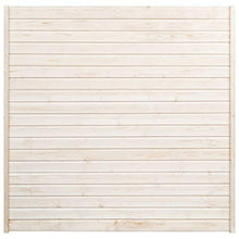 vidaXL 3X Legno Massello di Abete Pannelli di Recinzione Robusti Resistenti Montanti Assi Pretagliati Barriera Recinto Giardino 5,1x1,7 m Naturale