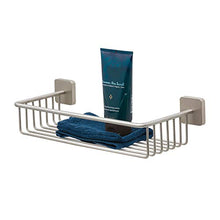 Tiger Onu Cestello Doccia, Acciaio (Inox Spazzolato), 35,8 x 8,4 x 14,5 cm