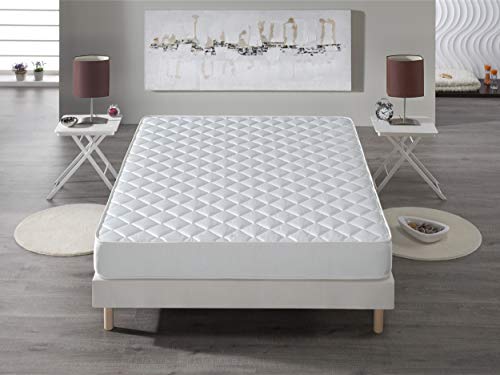 Bellavista Home Materasso Best Sellers Memory Foam (Viscoelastico) 140x190x15cm, Comfort dell'hotel, Reversibile, fermezza Media.