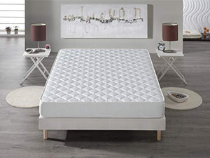 Bellavista Home Materasso Best Sellers Memory Foam (Viscoelastico) 140x190x15cm, Comfort dell'hotel, Reversibile, fermezza Media.