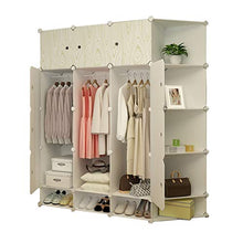 semplicità 3-Guardaroba Locker Scarpe-Bit Archivi Rimovibili di Plastica 12-Porta 3-Gitter Angolo Scaffali Abbigliamento Home Camera 147X47X165CM MXJ61