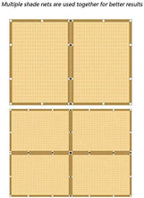 Protezione della Privacy Recinzione del Giardino Parasole per La Privacy Tenda da Sole 200Gsm Tessuto Traspirante Resistente Ai Raggi UV E all'Acqua Orto Protezione delle Piante Recinzioni Decorative