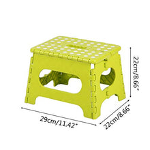 cdhgsh Pieghevole poggiapiedi Portatile DOT Antiscivolo per Bambini Sgabello da Bagno sgabelli da Bagno poggiapiedi Bianco