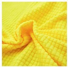 FLYAWAY Copridivano Trapuntato 3D Semplice Giallo Limone Fodera per Divano Elastico Elasticizzato Spandex/Poliestere Sedia per Divano a Forma di L Copridivano-2-seater 145-185cm