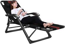 JFFFFWI Gravity Chaise Lounges Sedia a Sdraio da Patio Lettini da Esterno Sedie da Giardino Poltrone reclinabili Lettino da Campeggio Lettini da Esterno Sedia a Sdraio Letto di Ricambio Pieghevole P