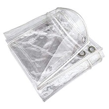 SHIJINHAO Telo Impermeabile Esterno,Tarpa Impermeabile Trasparente Con Occhielli, Materiale In PVC Pieghevole All'aperto Tarpa Antivento Impermeabile For Copertura In Barca E Piante Da Giardino, 27 Ta