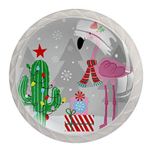 Maniglie per cassetti Manopole per cassetti Manopole rotonde Confezione da 4 per armadietto, cassetti, cassettiere, cassettiere ecc. Natale
